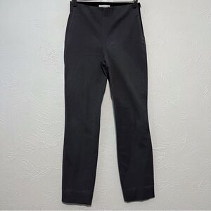 Everlane Womens Gray Side Zip Dress Pants Sz 00 Slim Fit